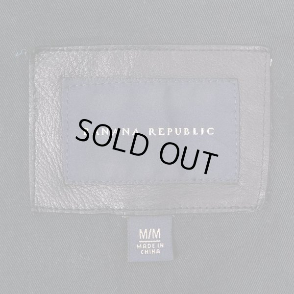 画像3: 00's Banana Republic レザージャケット (3)