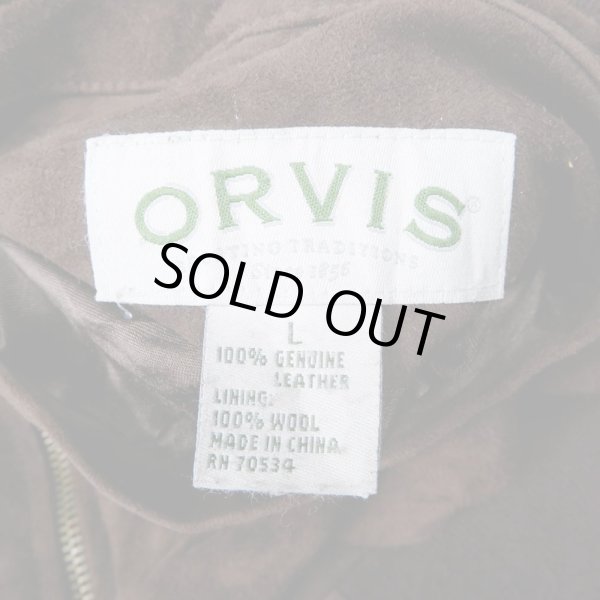 画像3: 90's ORVIS リバーシブル スウェードブルゾン (3)
