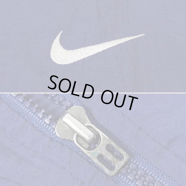 画像4: 90's NIKE ナイロンジャケット “NAVY BASE” (4)