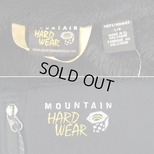 画像2: 00's Mountain Hardwear フリースジャケット "BLACK" (2)