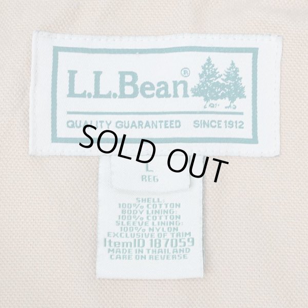 画像3: 00's L.L.Bean コットンダック フィールドコート (3)
