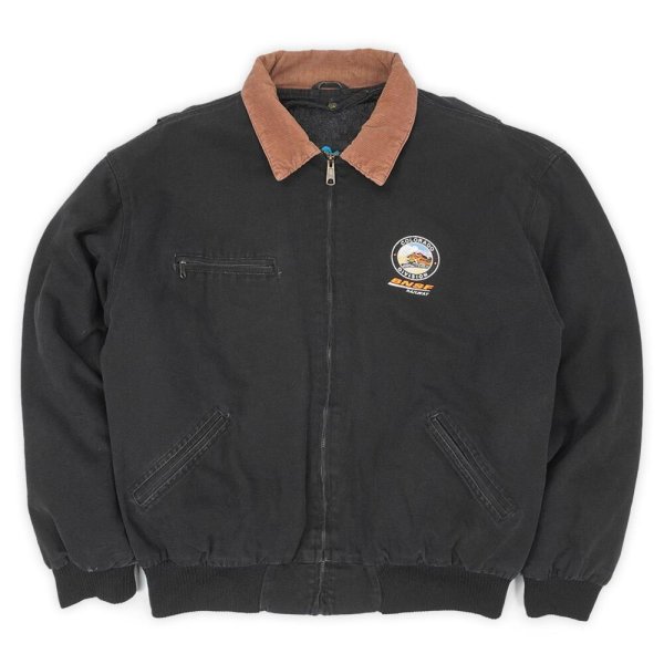 画像1: 00's Tri-Mountain ウールライナー ダックワークジャケット (1)