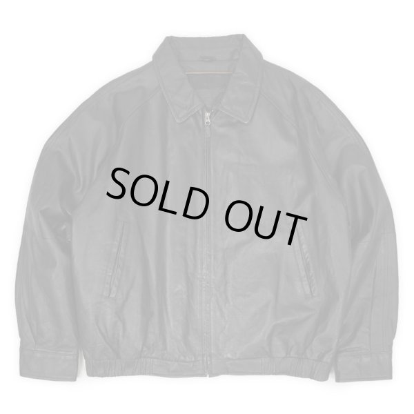 画像1: 00's ST JOHN'S BAY レザージャケット "BLACK" (1)