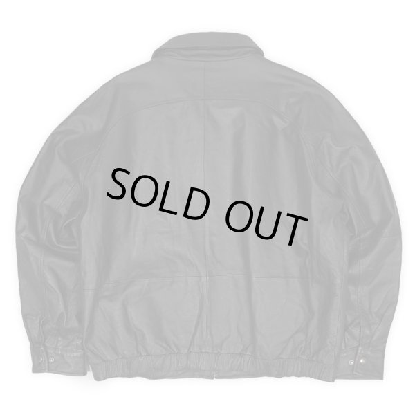 画像2: 00's ST JOHN'S BAY レザージャケット "BLACK" (2)