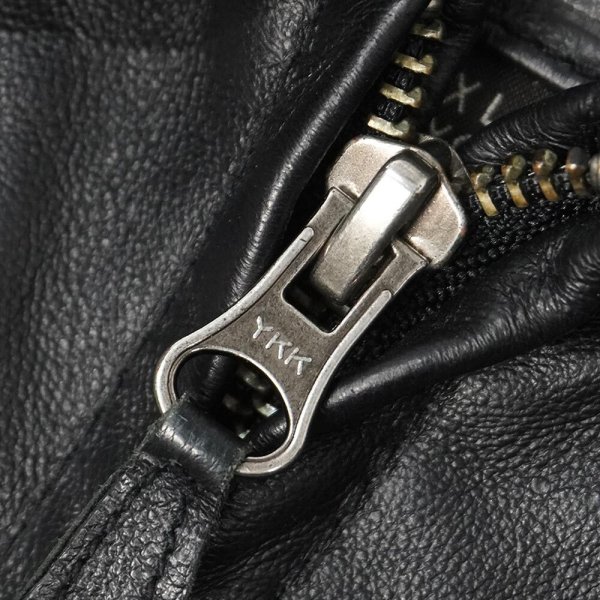 画像4: 00's ST JOHN'S BAY レザージャケット "BLACK" (4)