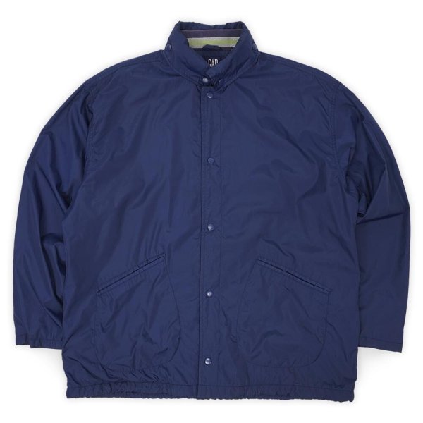 画像1: 90's OLD GAP ナイロンフーディージャケット (1)