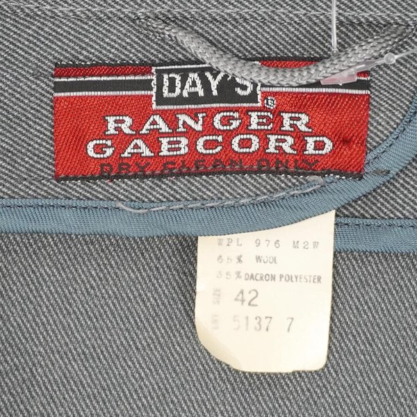 画像3: 60's DAY'S ウィップコード ワークジャケット "size42 / DEADSTOCK" (3)