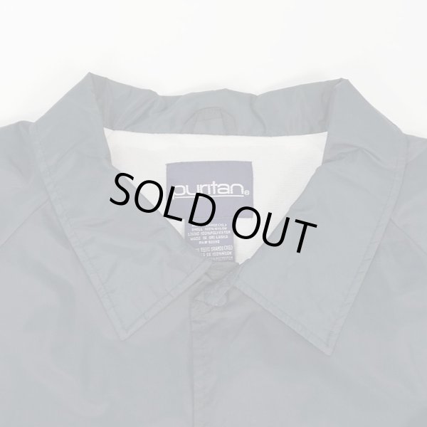 画像3: 90's Puritan ナイロンコーチジャケット "NAVY" (3)