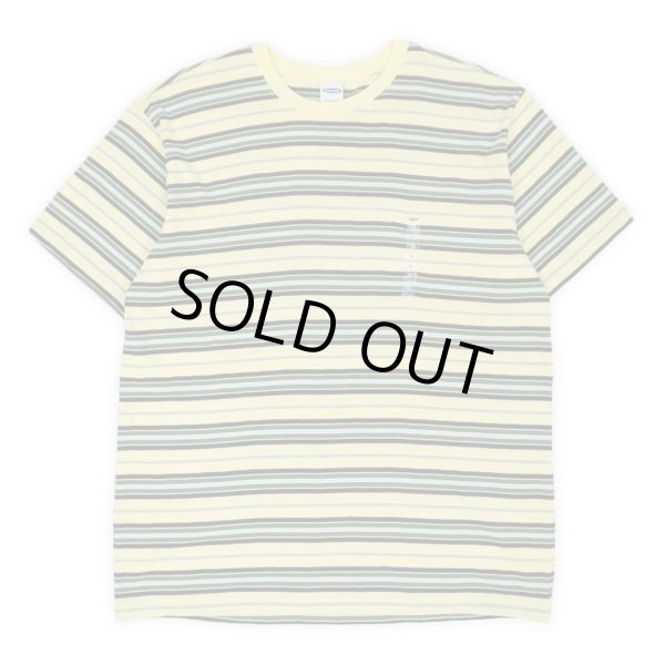 画像1: Early 00's OLD NAVY マルチボーダーTシャツ "DEADSTOCK / YELLOW BASE" (1)