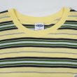 画像3: Early 00's OLD NAVY マルチボーダーTシャツ "DEADSTOCK / YELLOW BASE" (3)