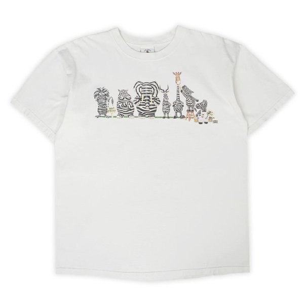 画像1: 00's THE DUCK COMPANY アニマルプリントTシャツ (1)