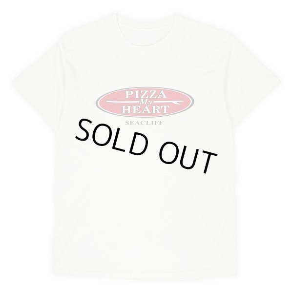 画像1: 00's PIZZA My HEART ロゴプリントTシャツ (1)
