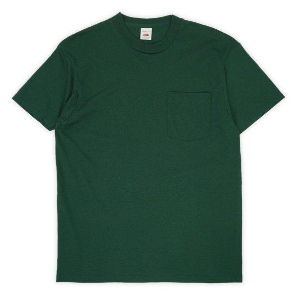画像1: 80's Fruit of the loom ポケットTシャツ "DEADSTOCK / MADE IN USA" (1)