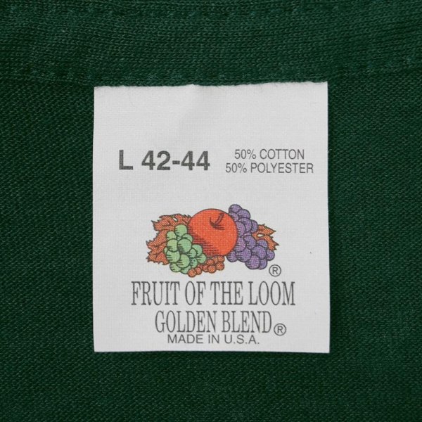 画像2: 80's Fruit of the loom ポケットTシャツ "DEADSTOCK / MADE IN USA" (2)