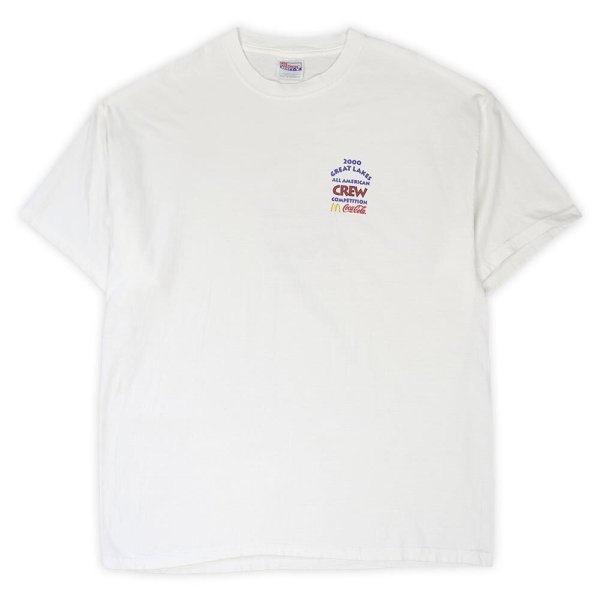 画像1: Early 00's McDonald's 両面プリントTシャツ (1)