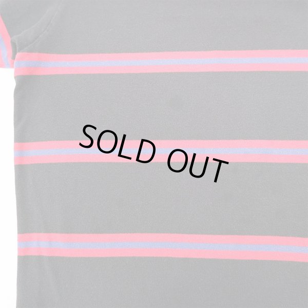 画像3: 90's Polo Ralph Lauren マルチボーダー柄 ポロシャツ (3)