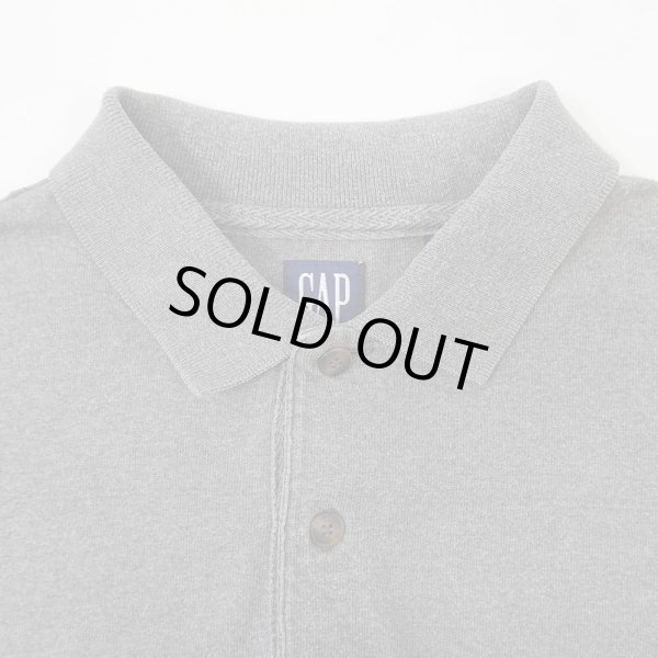 画像3: 90's OLD GAP L/S ポロシャツ (3)