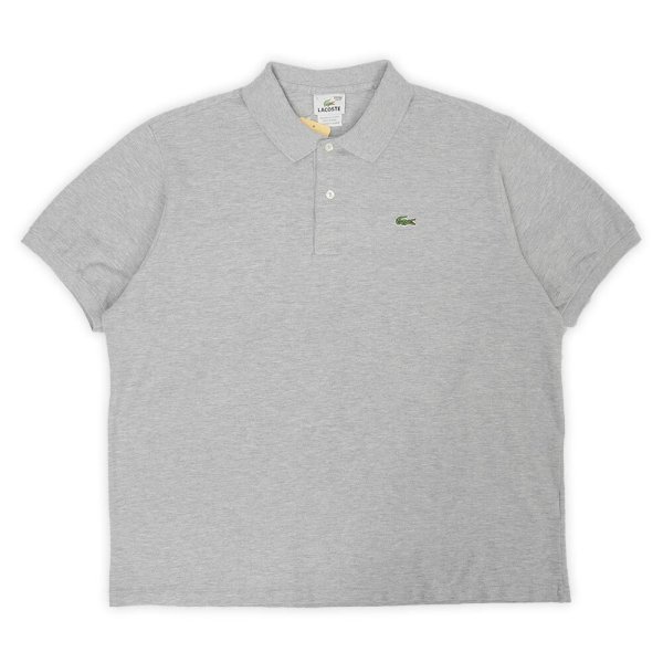 画像1: Late 90's LACOSTE ポロシャツ "DESIGNED IN FRANCE / GRAY" (1)
