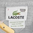 画像2: Late 90's LACOSTE ポロシャツ "DESIGNED IN FRANCE / GRAY" (2)
