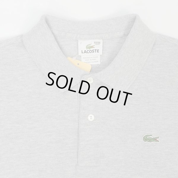 画像3: Late 90's LACOSTE ポロシャツ "DESIGNED IN FRANCE / GRAY" (3)