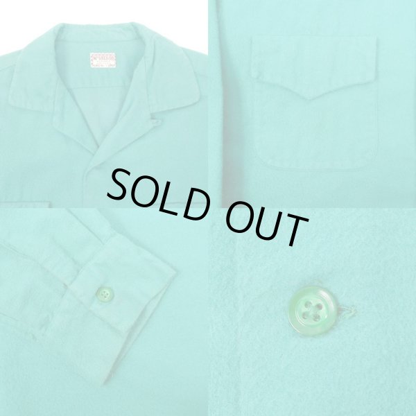 画像4: 50's McGREGOR シャモアクロス オープンカラーシャツ (4)