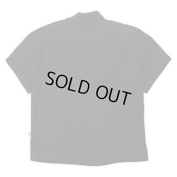 画像2: 90's Joe Marlim S/S オープンカラー レーヨンシャツ "BLACK" (2)