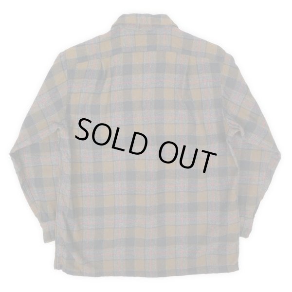 画像2: 50's Pendleton オープンカラー ウールシャツ (2)