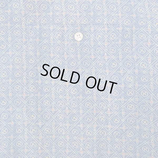 画像4: 90's Eddie Bauer 総柄 オープンカラーシャツ "NON WASH / LINEN×COTTON" (4)