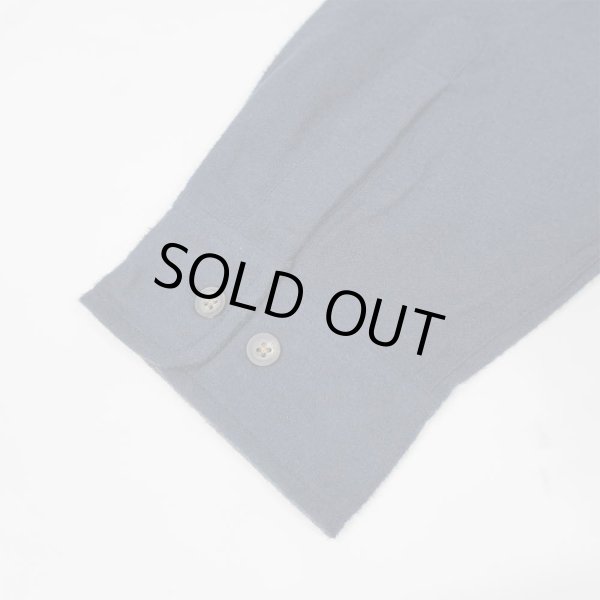 画像4: 90's ST.JOHN'S BAY シャモアクロス ワークシャツ “Charcoal Navy / DEADSTOCK” (4)