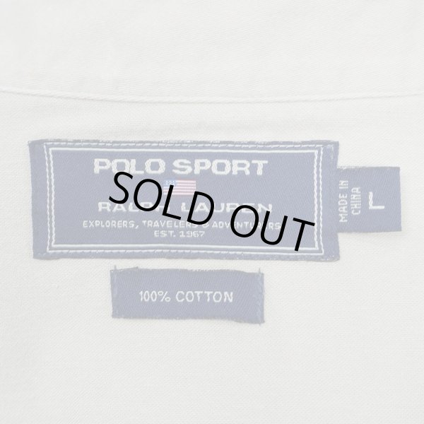 画像2: 90's POLO SPORT ウエスタンシャツ (2)