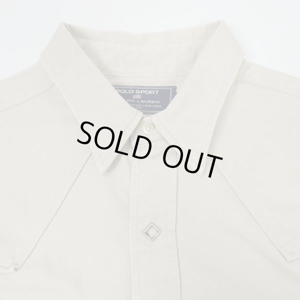 画像3: 90's POLO SPORT ウエスタンシャツ (3)