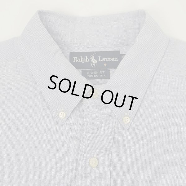 画像3: 90's Polo Ralph Lauren ボタンダウンシャツ "BIG SHIRT" (3)