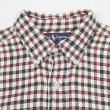 画像3: 90's Polo Ralph Lauren ヘビーネル ボタンダウンシャツ "BLAIRE / Off White × Black Plaid" (3)