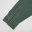 画像4: Late 90's ST JOHN'S BAY シャモアクロス ワークシャツ "OLIVE GREEN" (4)