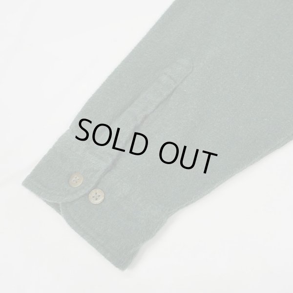 画像4: Late 90's ST JOHN'S BAY シャモアクロス ワークシャツ "OLIVE GREEN" (4)