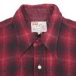 画像3: 40's Levi's Deluxe ウールシャツ "Ombre Plaid" (3)