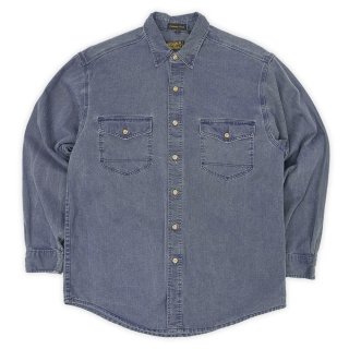 90's Eddie Bauer ヘンリーネック コットンニット 