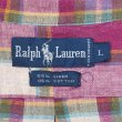 画像2: Early 90's Polo Ralph Lauren プルオーバー ボタンダウンシャツ "LINEN×COTTON" (2)