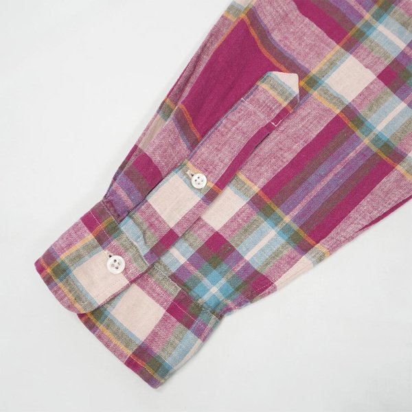 画像4: Early 90's Polo Ralph Lauren プルオーバー ボタンダウンシャツ "LINEN×COTTON" (4)