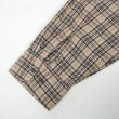 画像4: 90's TOWNCRAFT フランネル ボタンダウンシャツ "Beige Plaid" (4)