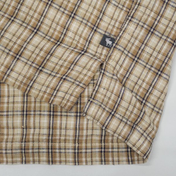 画像4: 00's MOOSE CREEK S/S リネンボックスシャツ (4)