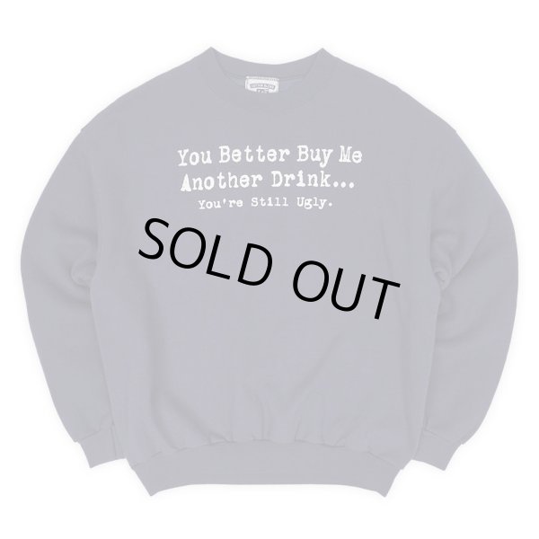 画像1: 90's Lee メッセージプリント スウェット "MADE IN USA" (1)