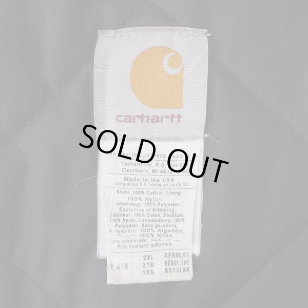 画像3: 90's Carhartt ダックベスト "BLACK / MADE IN USA" (3)