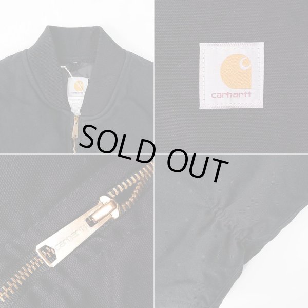 画像4: 90's Carhartt ダックベスト "BLACK / MADE IN USA" (4)