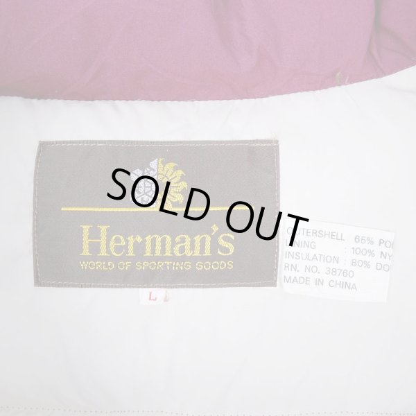 画像3: 90's Herman's ダウンベスト (3)