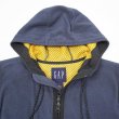 画像3: 00's OLD GAP フーディー フリースベスト (3)