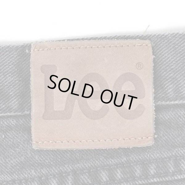 画像3: 00's Lee ブラックデニムパンツ "W36 L30" (3)