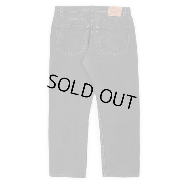 画像2: Early 00's Levi's 505 ブラックデニムパンツ "W38 L30 / MADE IN CANADA" (2)