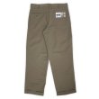 画像2: 00's DOCKERS 2タック ポリエステルトラウザー "DEADSTOCK / Olive / W34 L30" (2)