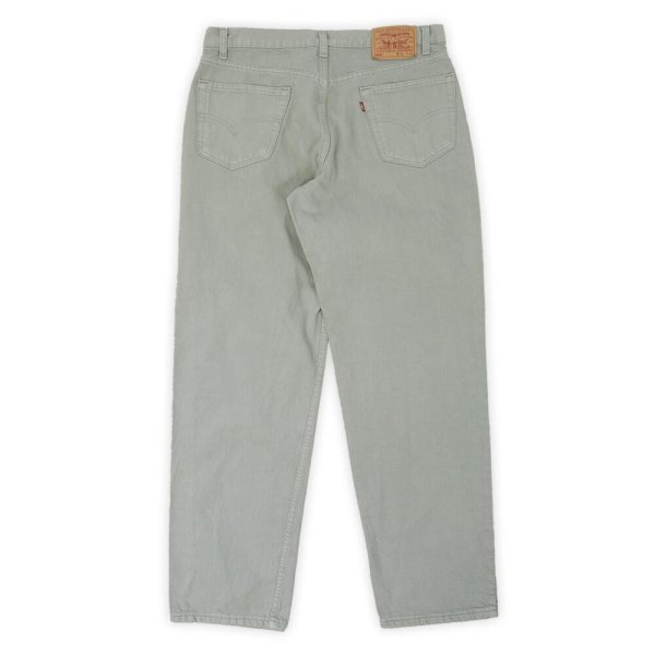画像2: Early 00's Levi's 550 カラーデニムパンツ "MADE IN USA / W36 L32" (2)